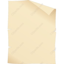 Curled Parchment Paper
