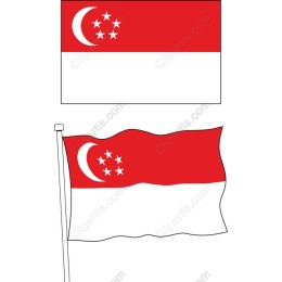 Singapore Flag