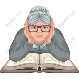Charming Wise Grandmother