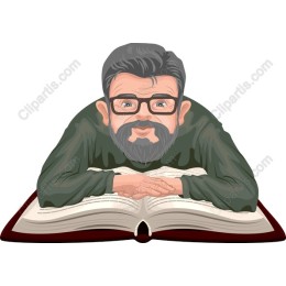 Thoughtful Man Reading