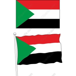 Sudanese Flag