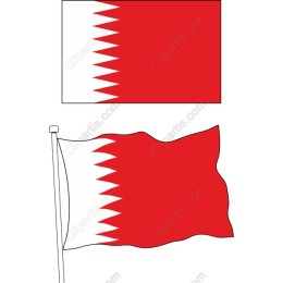 Bahraini Flag