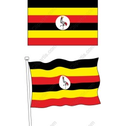 Ugandan Flag