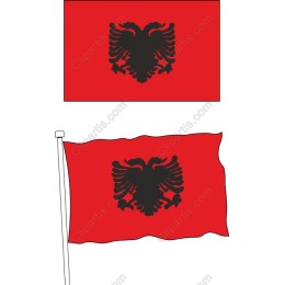 Albanian Flag
