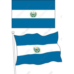 El Salvador Flag