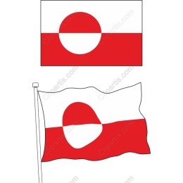 Greenlandic Flag