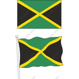 Jamaican Flag