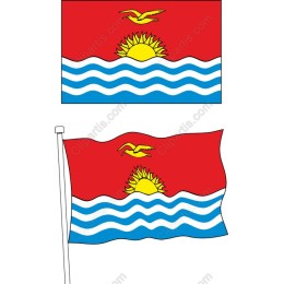 Kiribati Flag