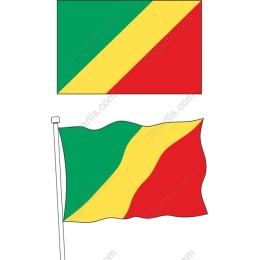 Republic of the Congo Flag