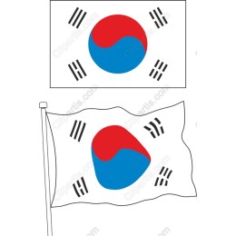 South Korean Flag Pack
