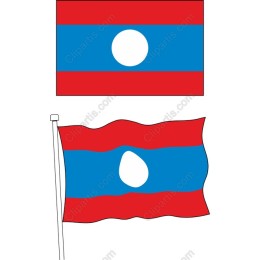 Laos Flag