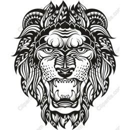 Majestic Lion Head