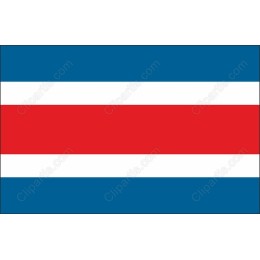 Costa Rican Flag