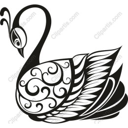 Elegant Decorative Swan