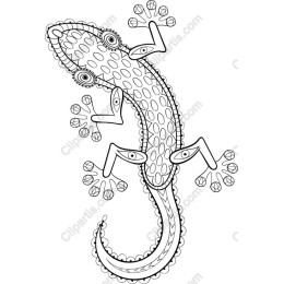 Whimsical Lizard