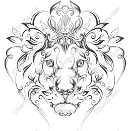 Floral Lion