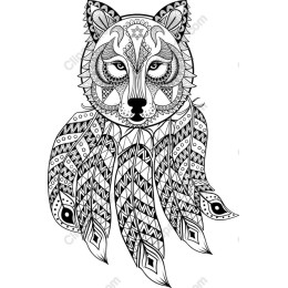 Wolf Dreamcatcher