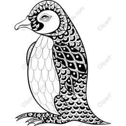 Elegant Penguin in and