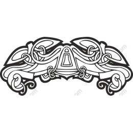Intricate Intertwined Decoration