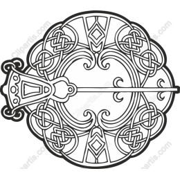 Celtic Knot Brooch