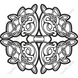 Intricate Celtic Knot