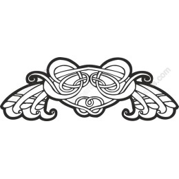 Elegant Interwoven Flourish