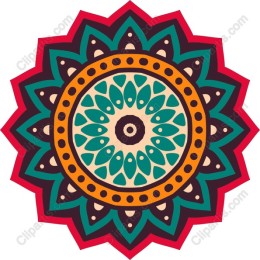Vibrant Mandala Art