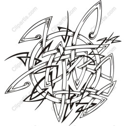 Dynamic Abstract Line Art