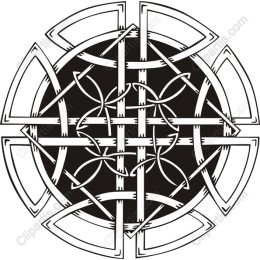 Intricate Geometric - Black-and-White