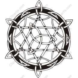 Intricate Geometric Asterisk