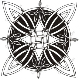 Symmetrical Floral Mandala