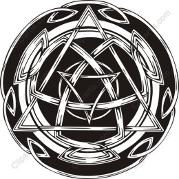 Intricate Geometric in Black and White
