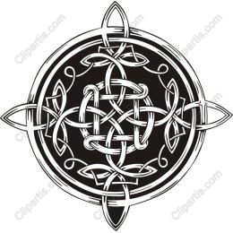 Celtic Knot - Intricate Black and White