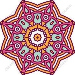 Vibrant Mandala