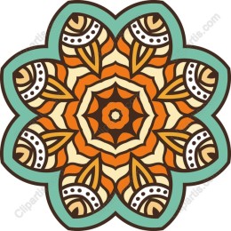 Bohemian Floral Mandala