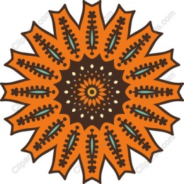 Vibrant Circular Mandala