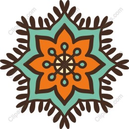 Ornate Floral Mandala
