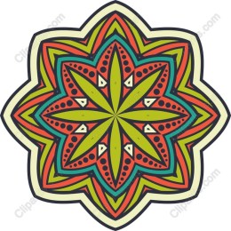 Vibrant Mandala