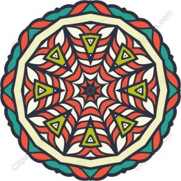 Vibrant Mandala