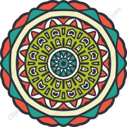 Vibrant Mandala work