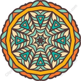 Mandala Leaf Pattern