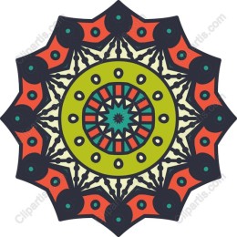 Vibrant Mandala