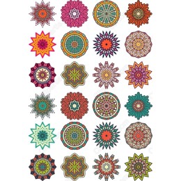 Mandala Clipart Collection: 24 Intricate