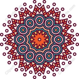Vibrant Mandala