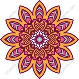 Radiant Blossom Mandala