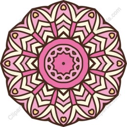 Elegant Pink Mandala