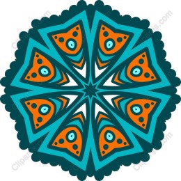 Mandala Vivid Geometry