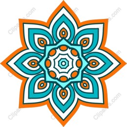Vibrant Mandala Flower