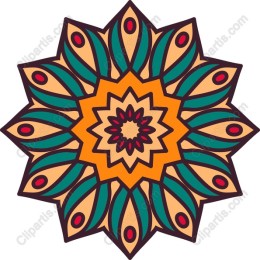 Vibrant Mandala