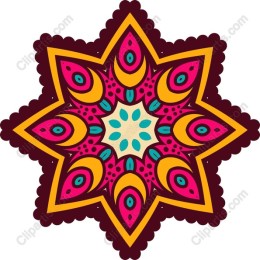 Colorful Star Pattern